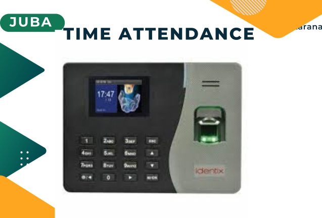 time attendance device in a white background in Juba, South Sudan