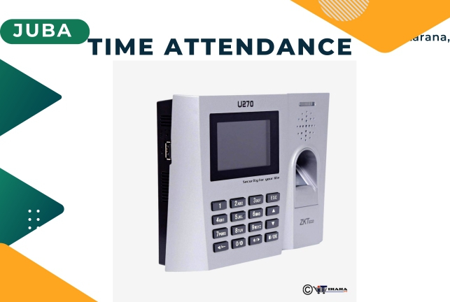 time attendance device in a white background in Juba, South Sudan