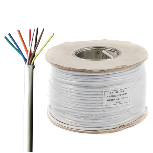 A white roll of cable