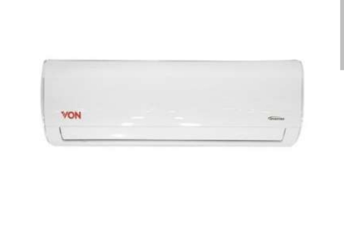A white Von 12K BTU Cooling Only in a white background