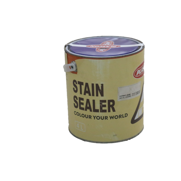 A tin of Plascon Stain Sealer Paint