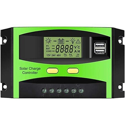 A green solarMax 60A Charge Controller