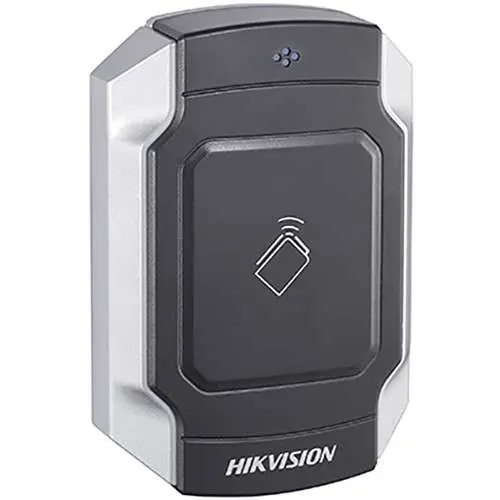 A small card reader gray in color