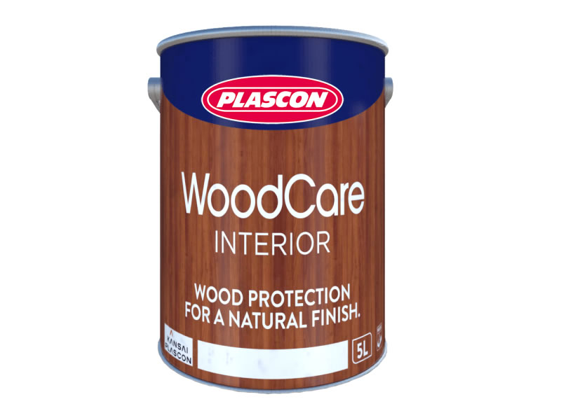 A wood care interior paint in a white background