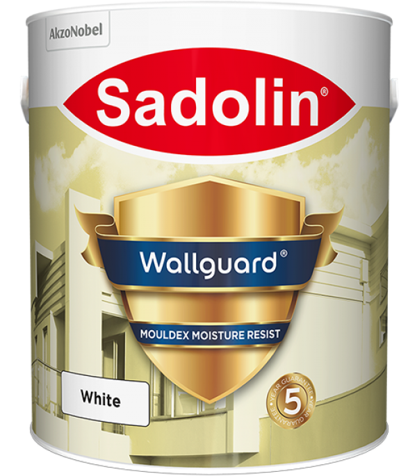 A tin of Sadolin Wall Guard in a white background