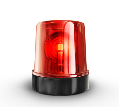 A red siren