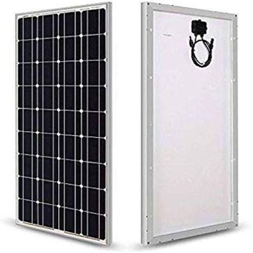 A black colored SolarMax 100W Solar Panel