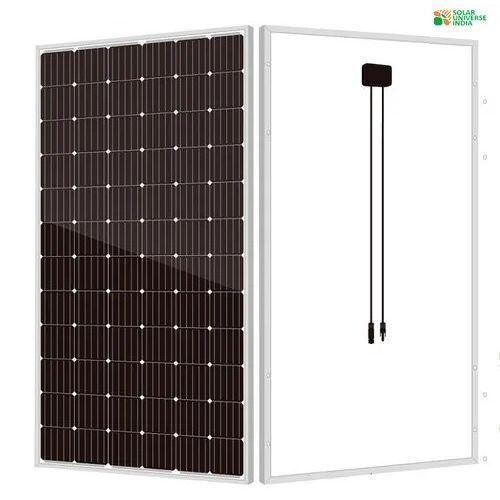 A black colored SolarMax Monocrystalline 600W Panel