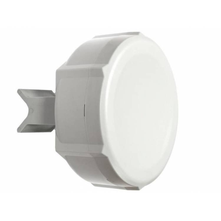 A round big MicroTik SXT access point