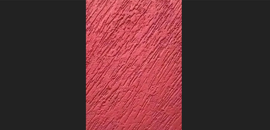 Exterior painting texture in red