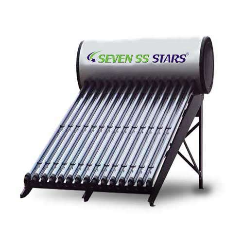 Seven SS Stars 350 Liters Pressurized Solar Water Heater