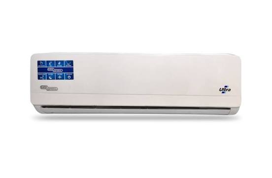 A white super general 18000 BTU in a white background